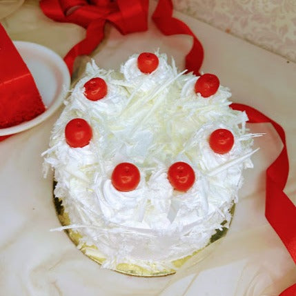 White Forest Cake