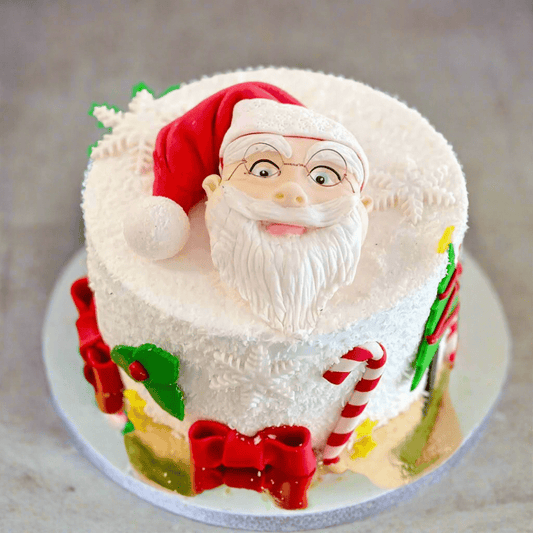 Santa Claus Photo Cake | Doon Memories