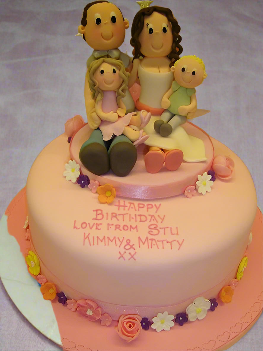 Happy Birthday Family Cake | Doon Memories