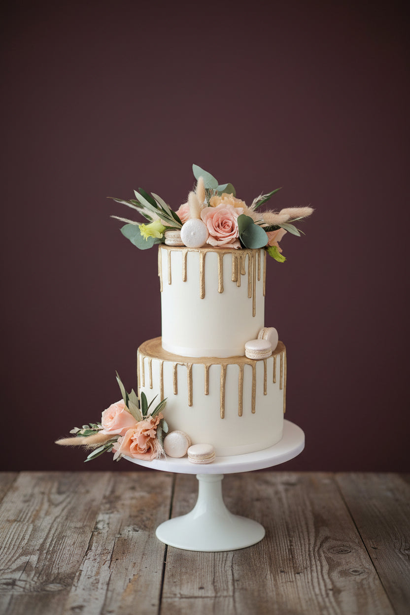 Two tier wedding cakes | Doon Memories