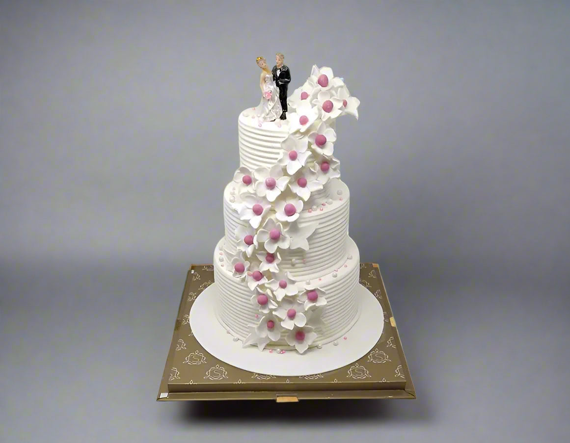 3 Tier Wedding Cake | Doon Memories