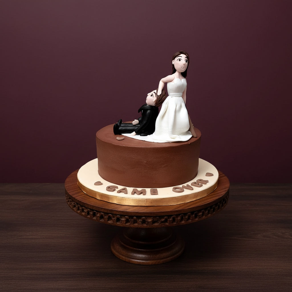 Game Over Cake- Bachelor Party Cake | Doon Memories