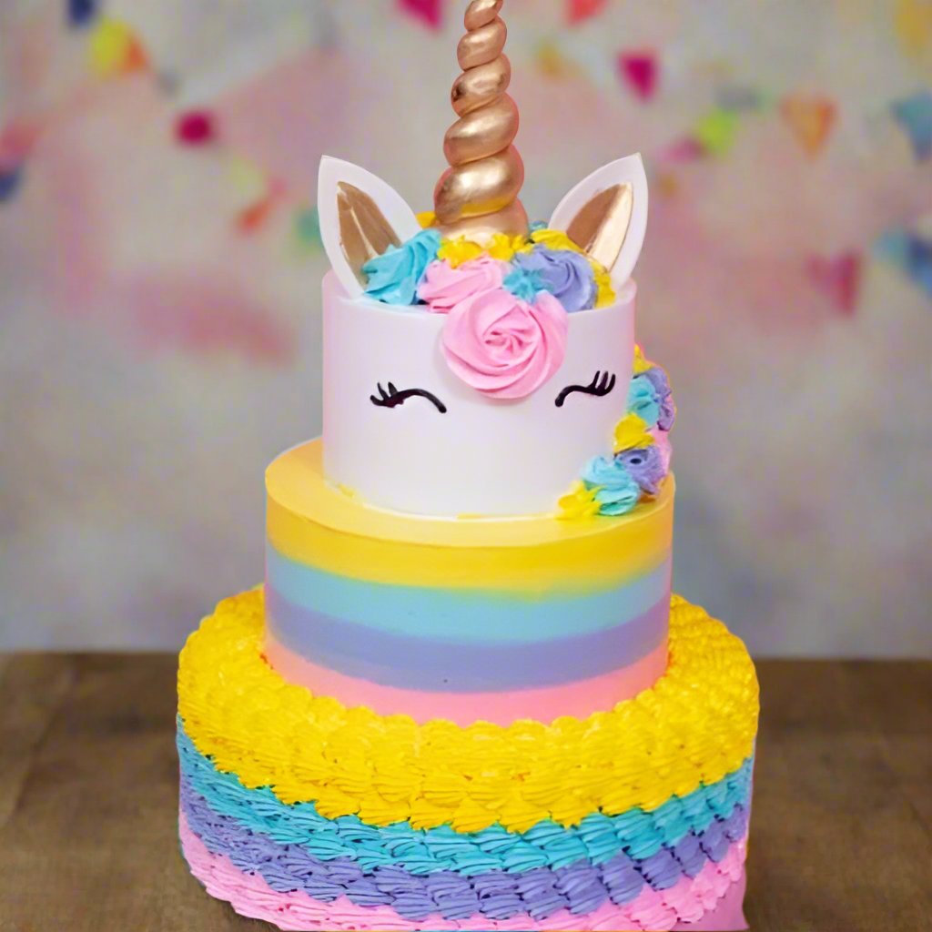 Rainbow Unicorn Cake | Doon Memories