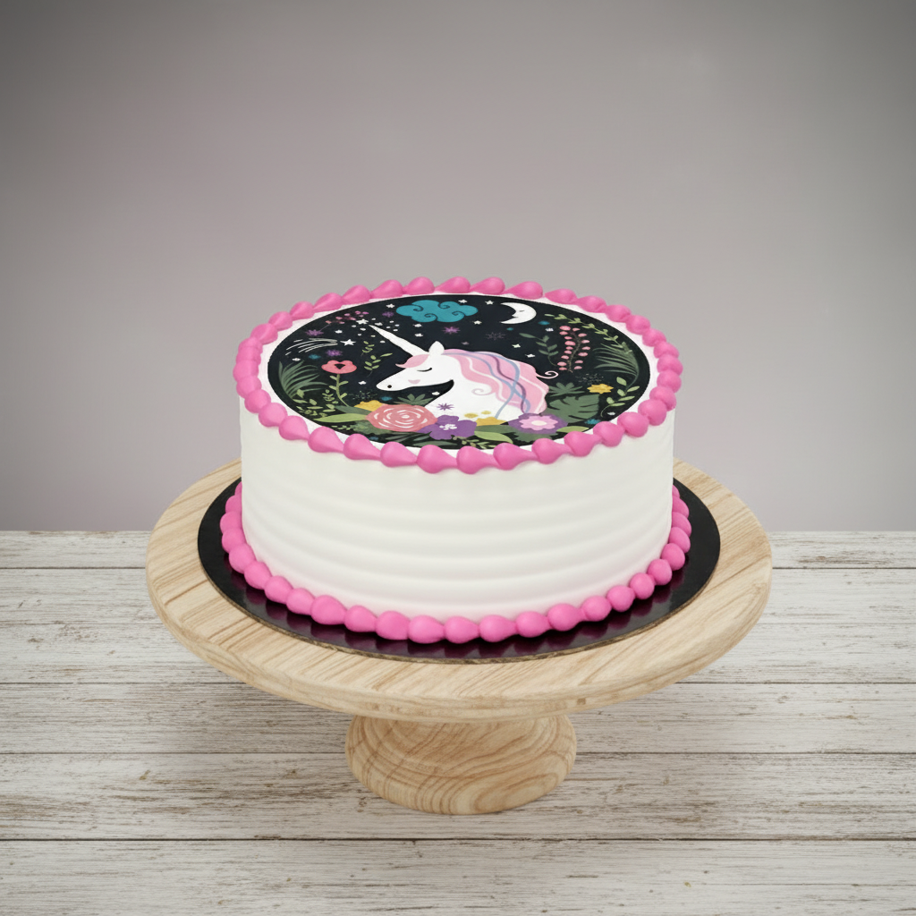 Unicorn Vanilla Birthday Cake | Doon Memories