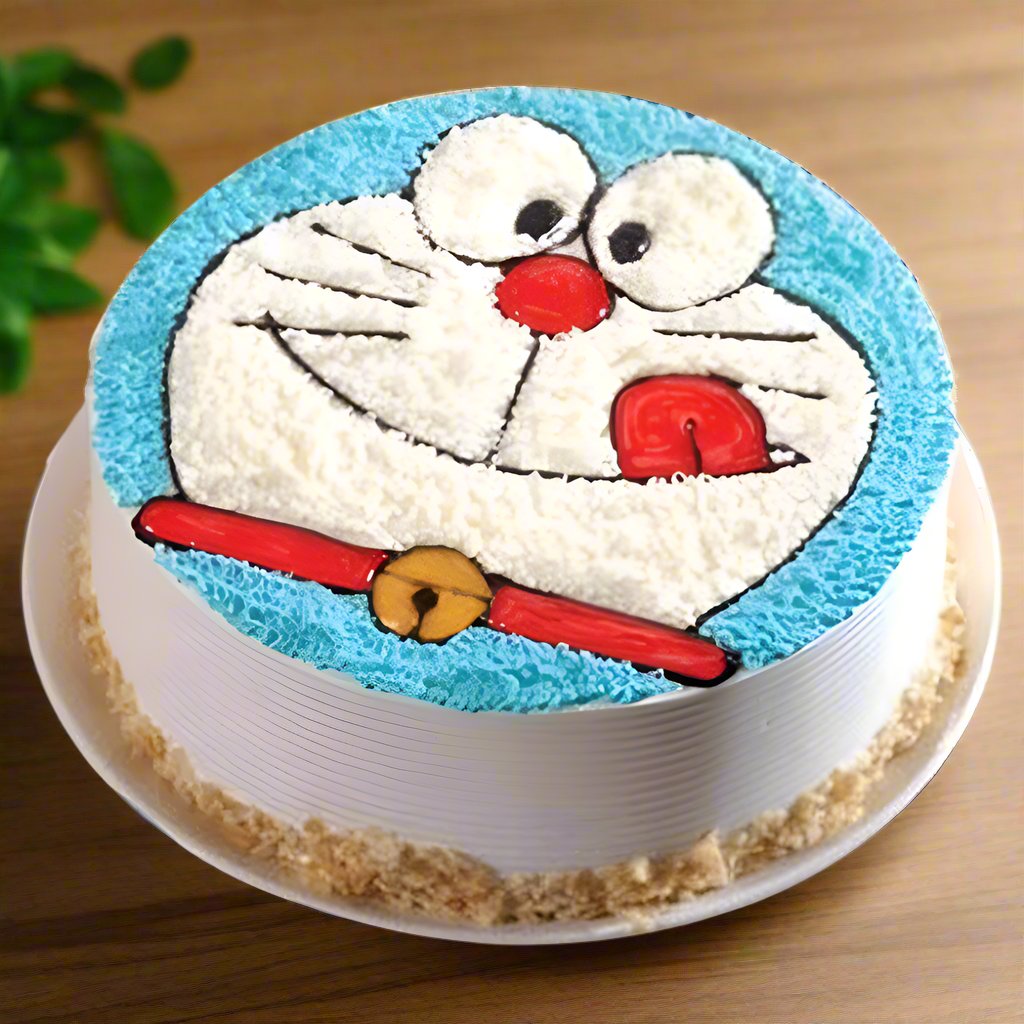 Doraemon Cartoon Cake