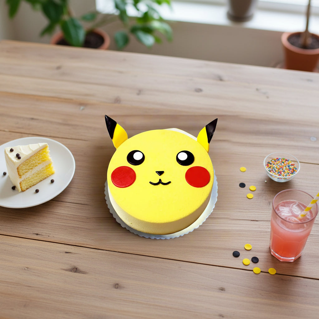 Pikachu cartoon Cake | Doon Memories