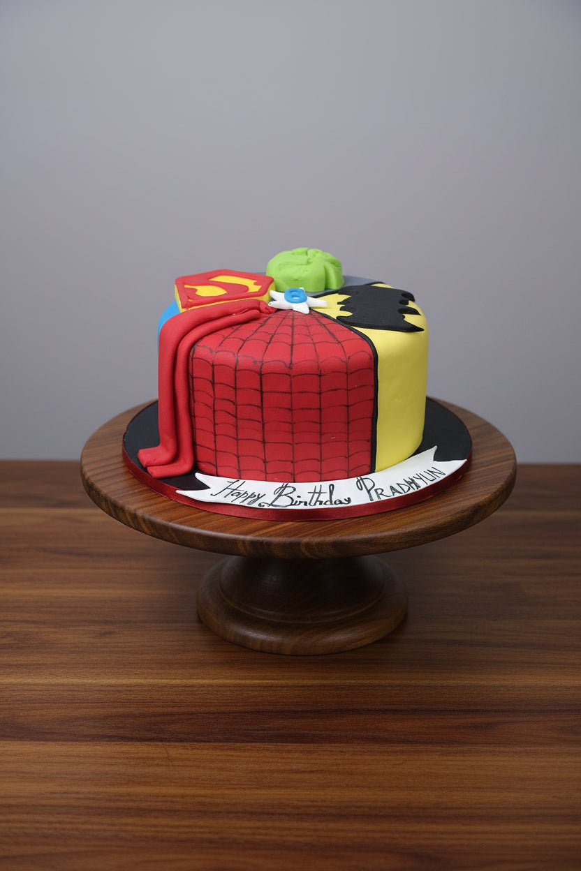 Superhero Cake | Doon Memories