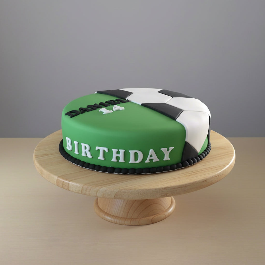 Football N Ground Fondnant Cake | Doon Memories