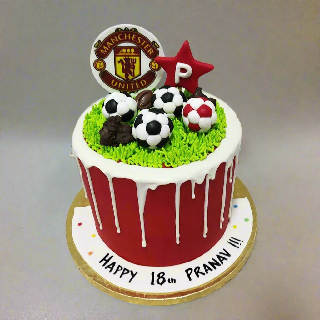 Manchester United Football Cake | Doon Memories