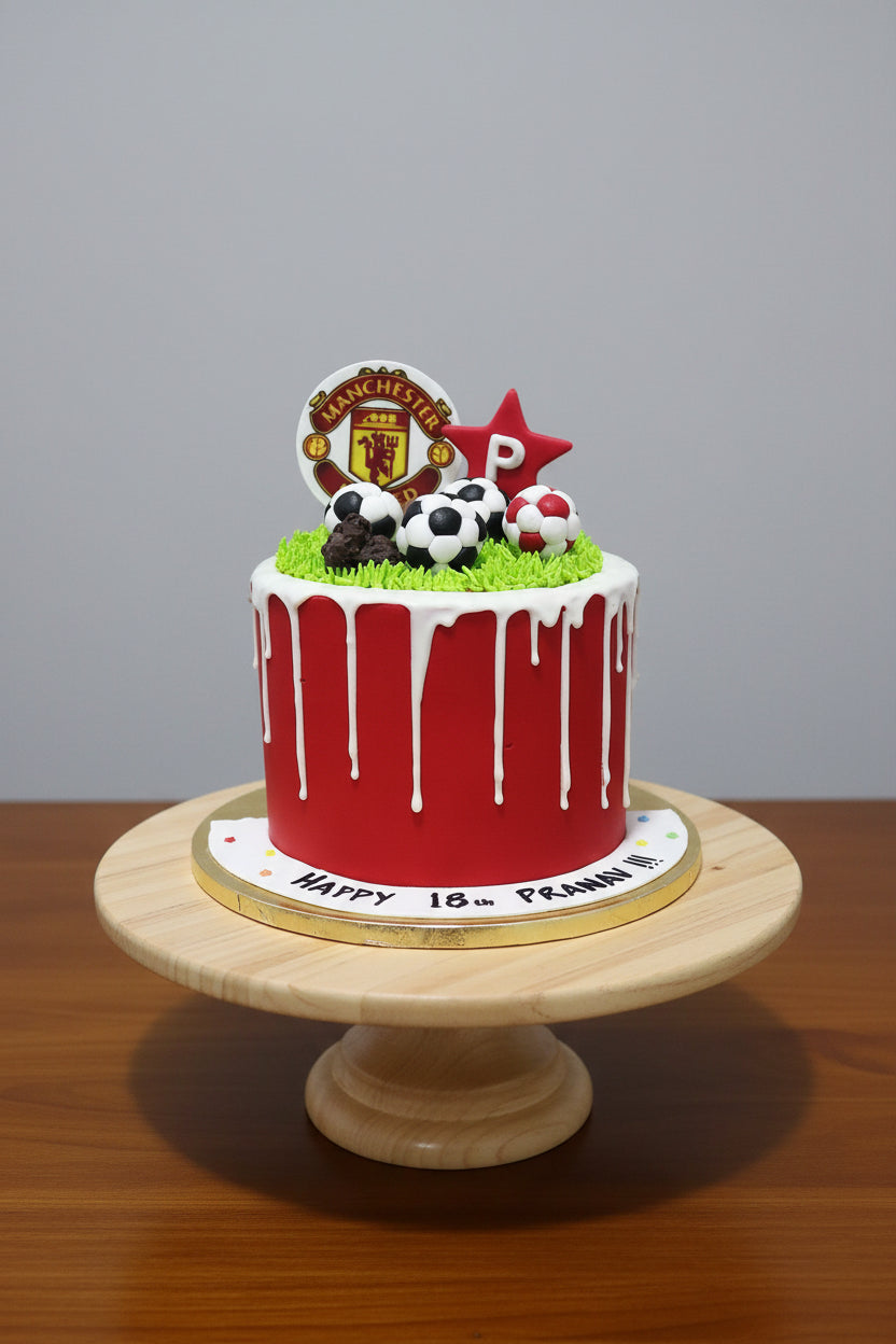 Manchester United Football Cake | Doon Memories