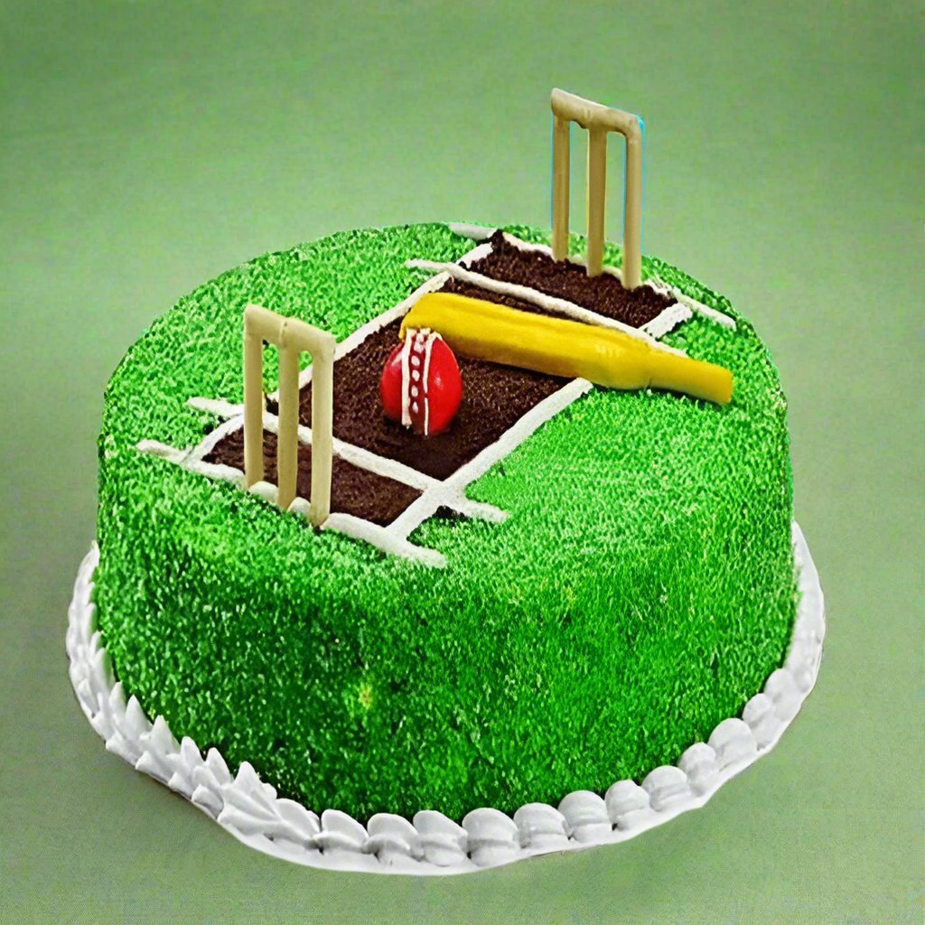Cricket Pitch Cake | Doon Memories