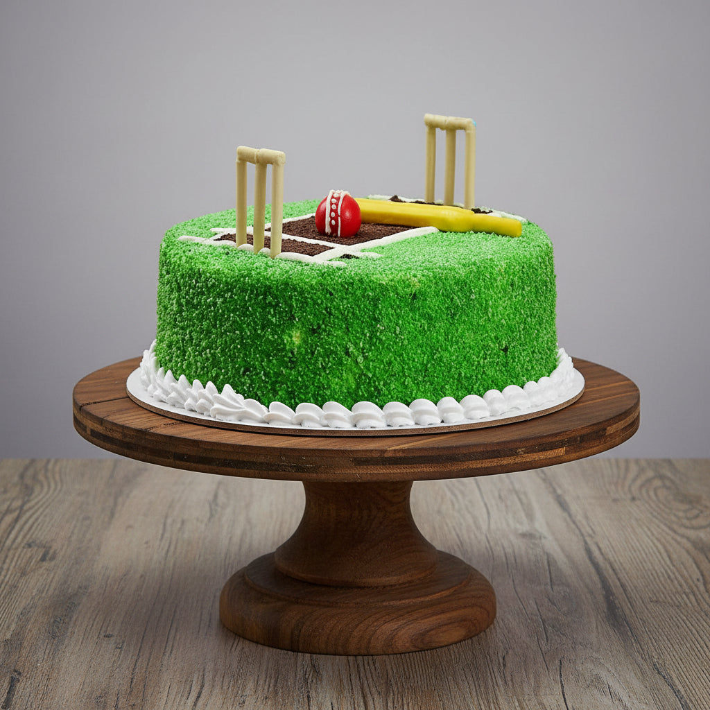 Cricket Pitch Cake | Doon Memories