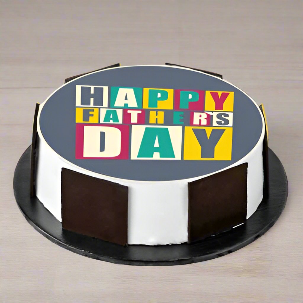 Classic Happy Father's Day Cake