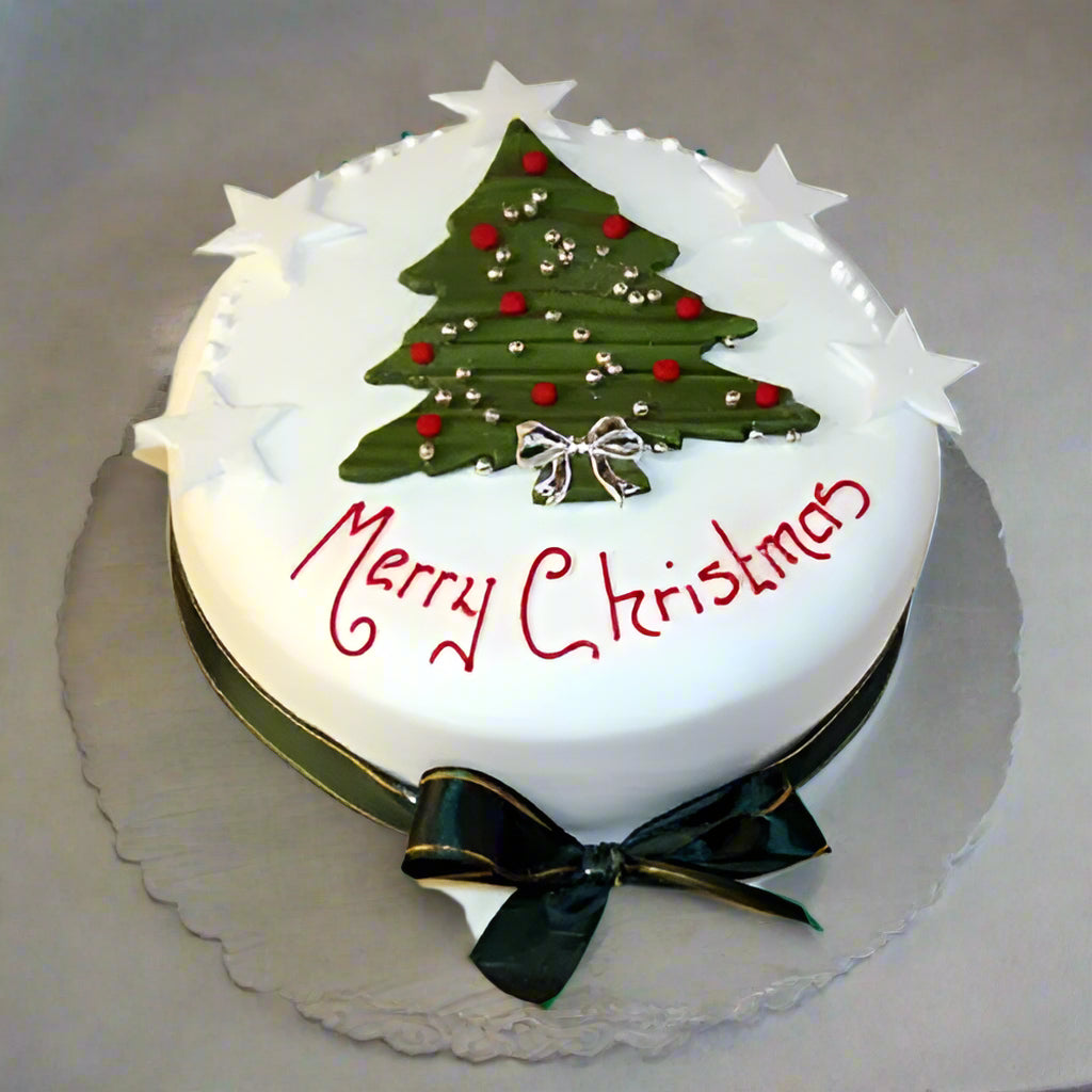Christmas Fondant Cake | Doon Memories