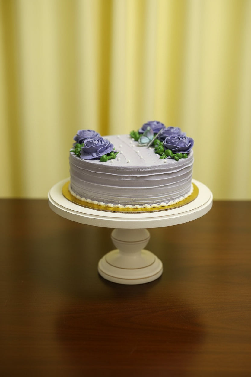 Purple Flower Cake | Doon Memories