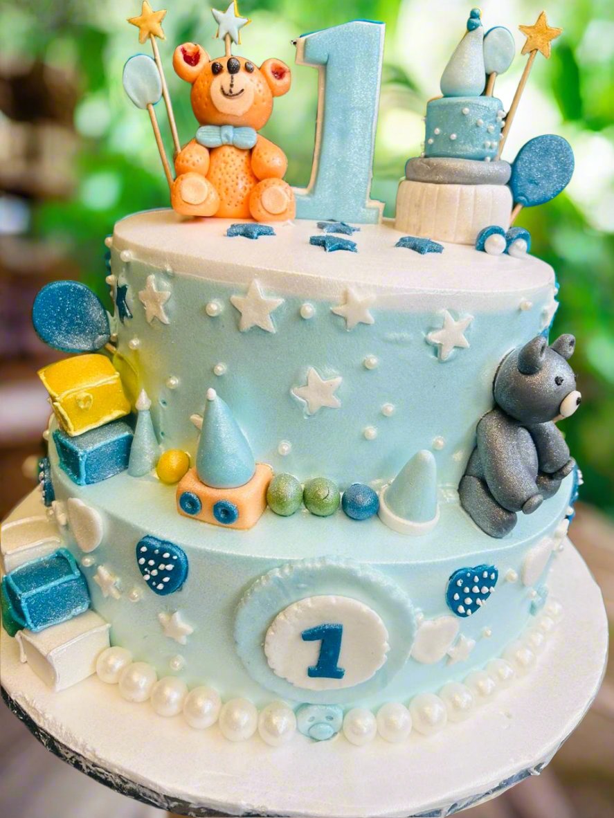 Adorable Teddy Bear Cake Theme |  Doon Memories