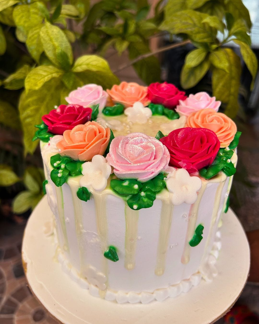 Blooming Bliss Cake | Doon Memories.
