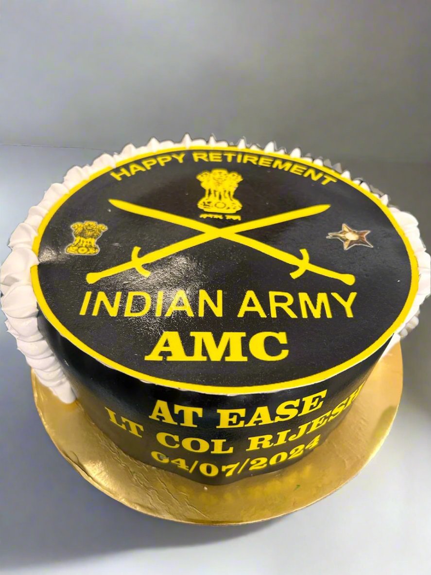 Cake for Indian Army | Doon Memories