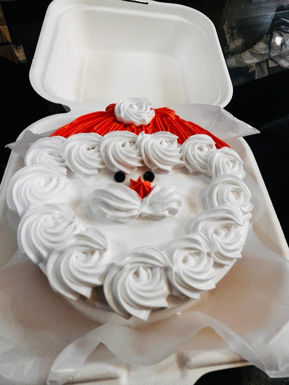 Santa Claus Bento Cake