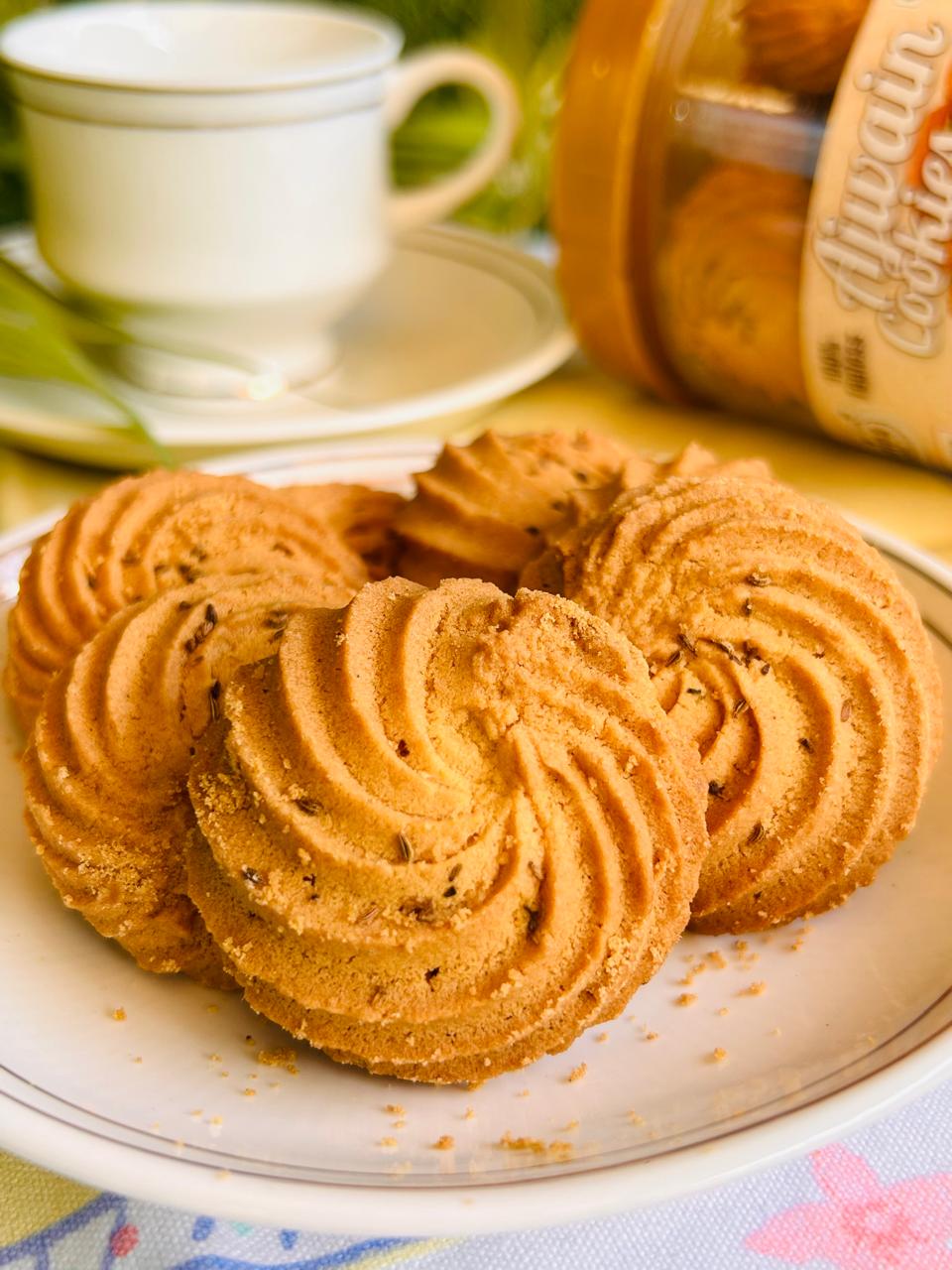 Premium Eggless Ajwain Cookies | Doon Memories