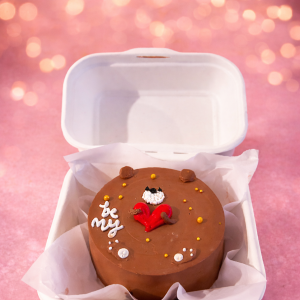 Be My Heart Chocolate Bento Cake