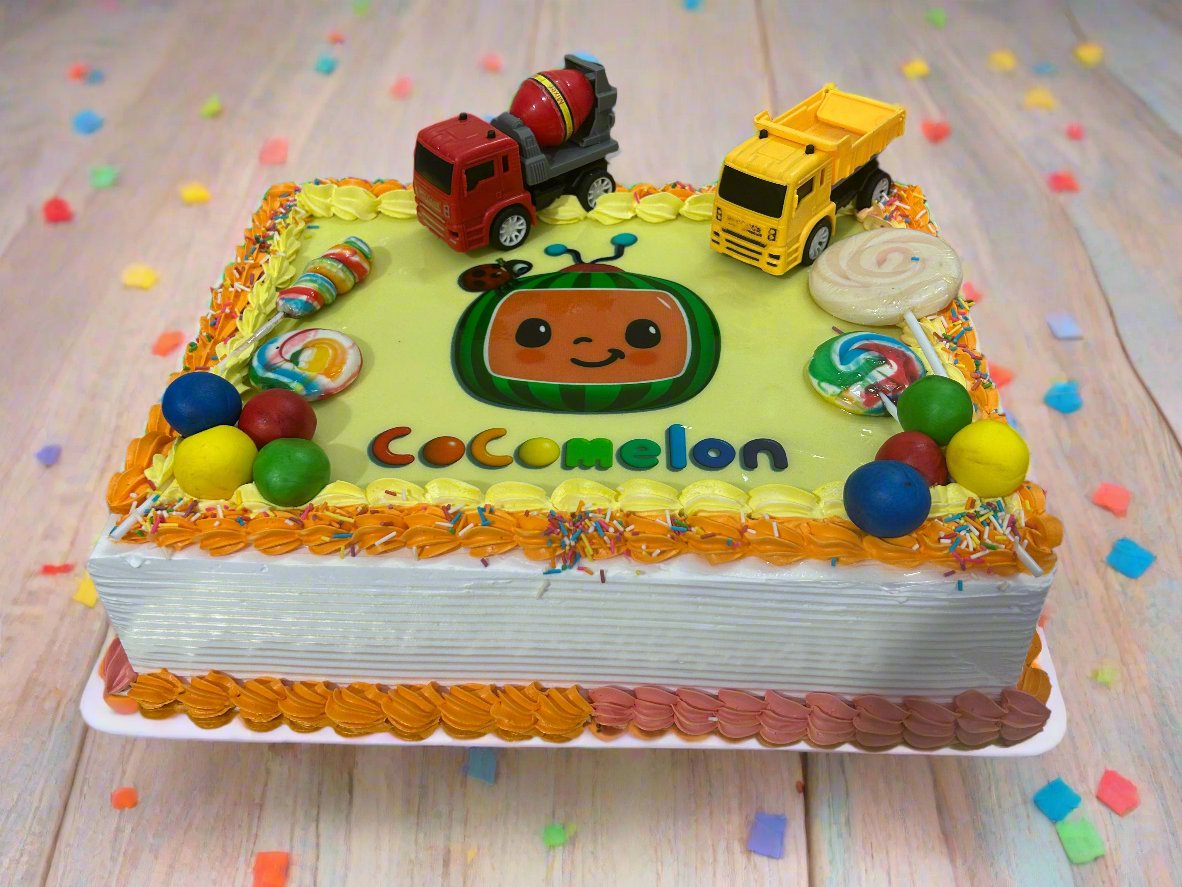 Cocomelon Theme Cake | Doon Memories