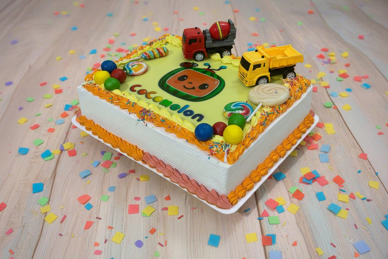 Cocomelon Theme Cake | Doon Memories