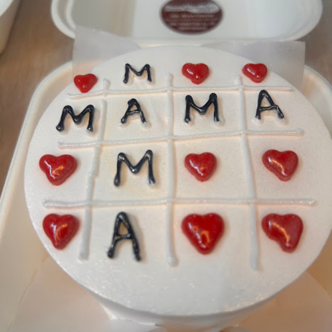 Heartfelt Butterscotch Bento Cake