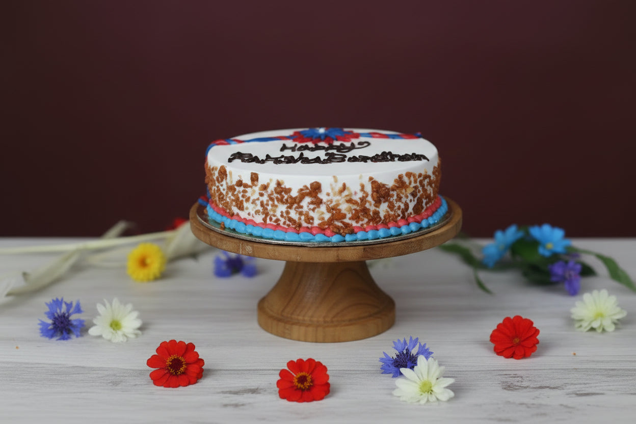 Raksha Bandhan Rakhi Design Special Cake | Doon Memories