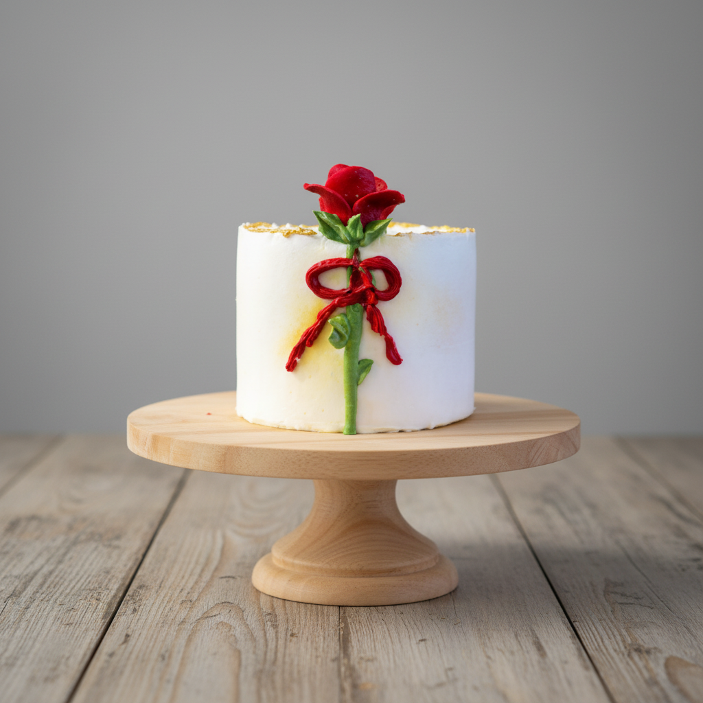 Rose Romance Bento Cake