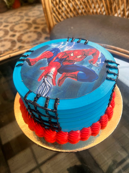 Spidey Power cake