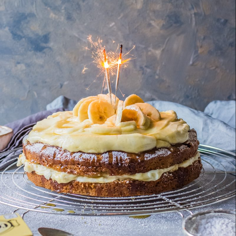 Banana Cake - Doon Memories The Baker