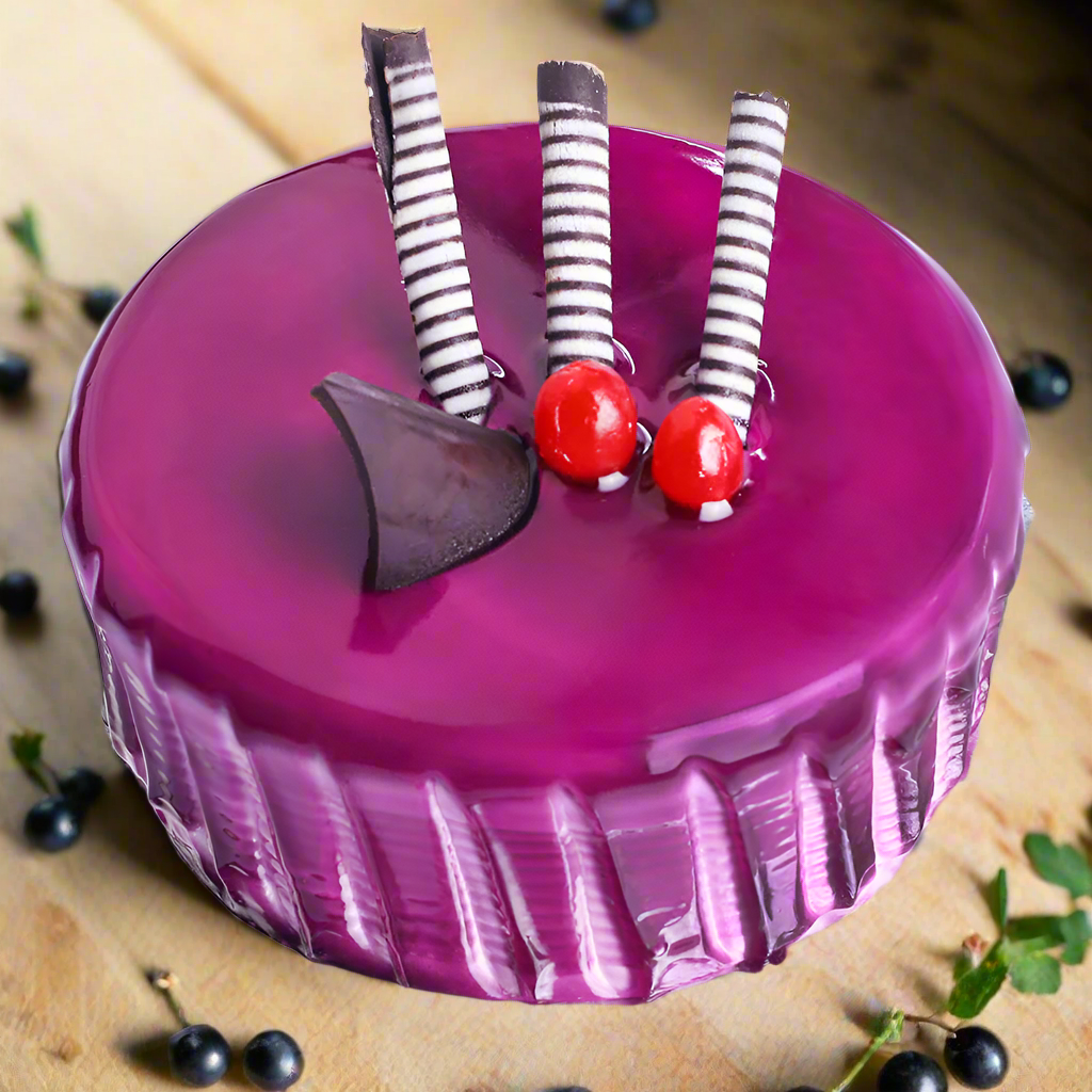 Black Currant Cake - Doon Memories The Baker