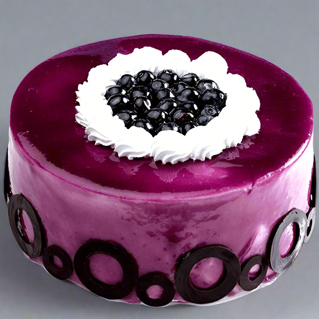 Blue Berry Cake - Doon Memories The Baker