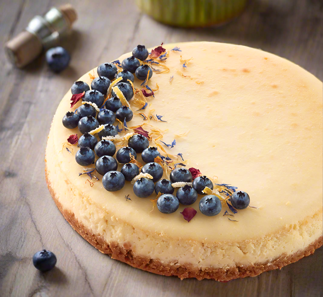 Blue Berry Cheese Cake - Doon Memories The Baker