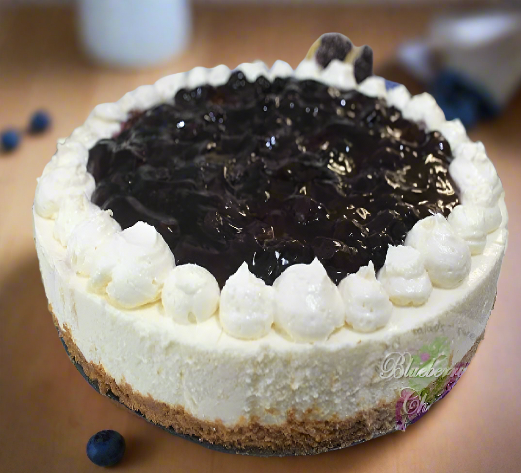 Blue Berry Cheese Cake - Doon Memories The Baker