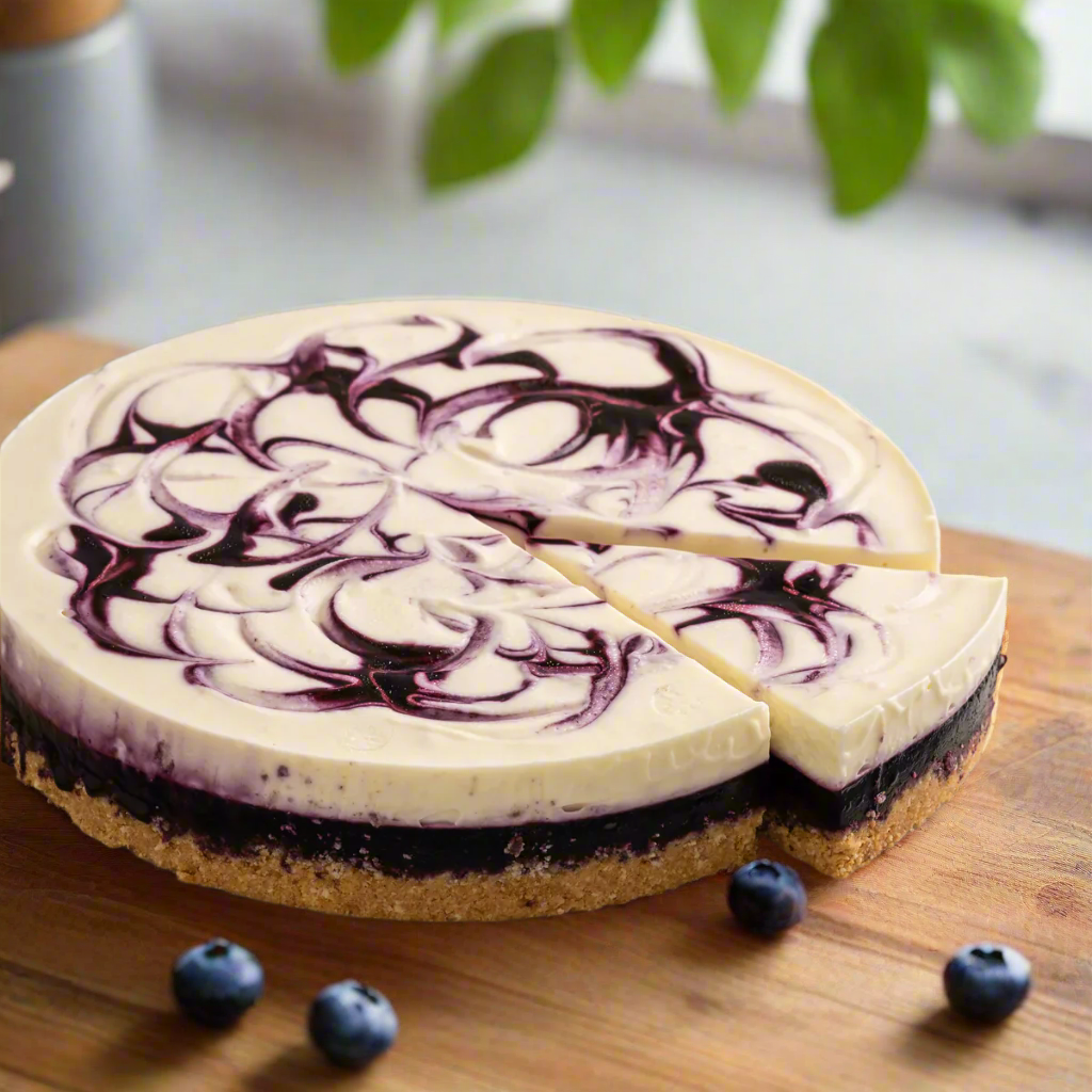 Blue Berry Cheese Cake - Doon Memories The Baker