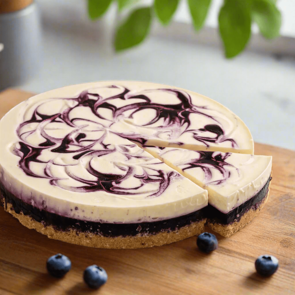Blue Berry Cheese Cake - Doon Memories The Baker
