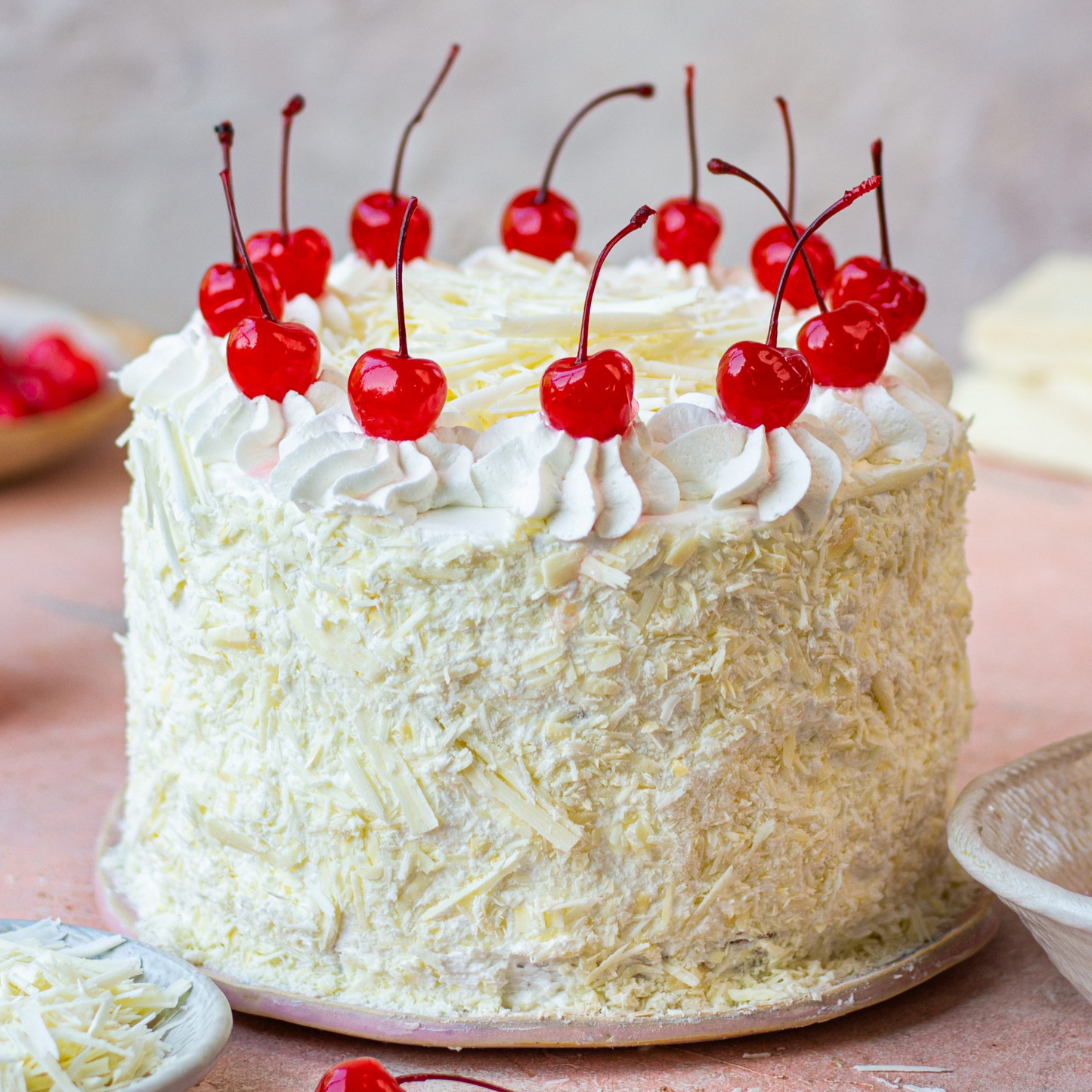White Forest Cake - Doon Memories The Baker