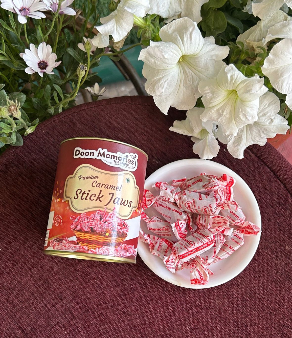 Caramel Stick Jaws Toffees - 200g | Doon Memories