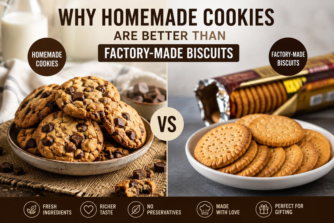 Why Homemade Cookies Are Better Than Factory-Made Biscuits