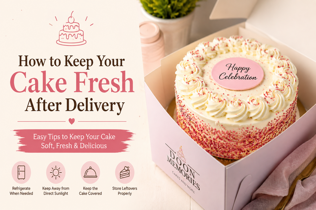 How to Keep Your Cake Fresh After Delivery: Easy Tips to Keep Your Cake Soft, Fresh & Delicious