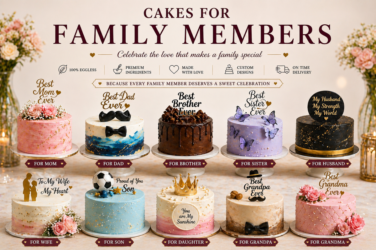 Cakes For Family Members