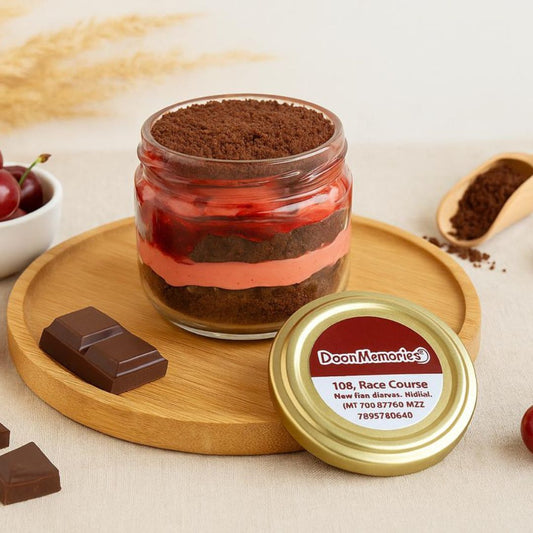 Black Forest Bliss Cake Jar