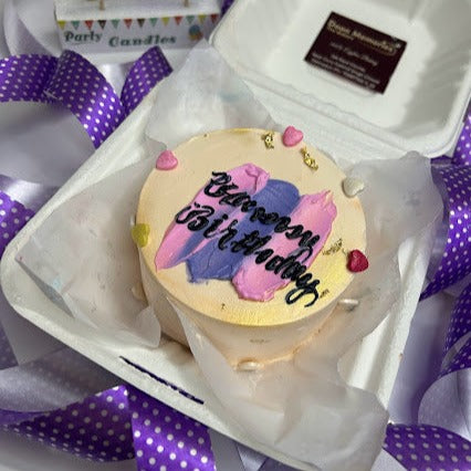 BENTO BIRTHDAY CAKE