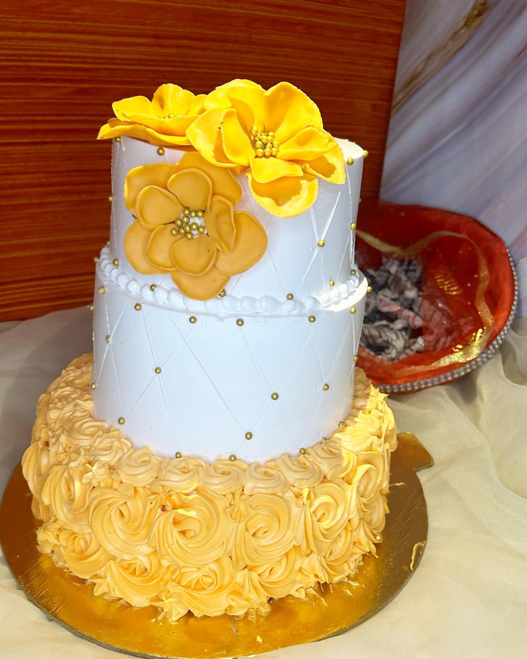 3 Tier Wedding Cake | Doon Memories