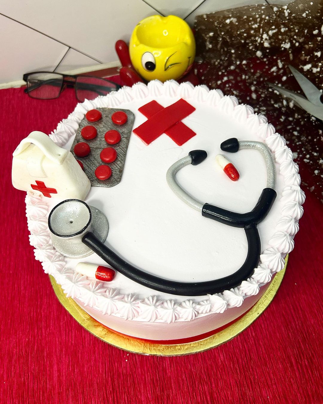 Doctor Theme Based Cake