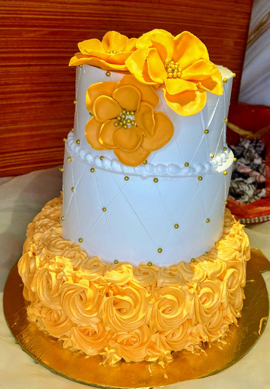 3 Tier Wedding Cake