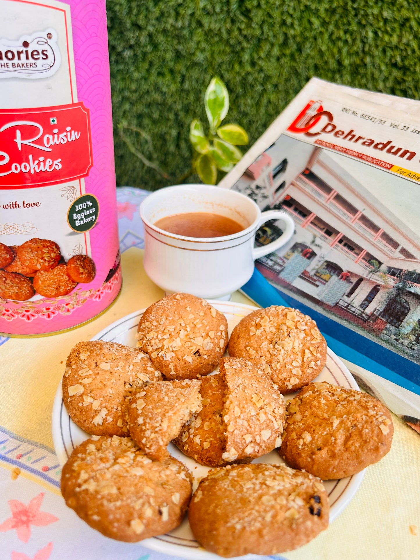 Oats Eggless Cookies – Wholesome Crunch in Every Bite