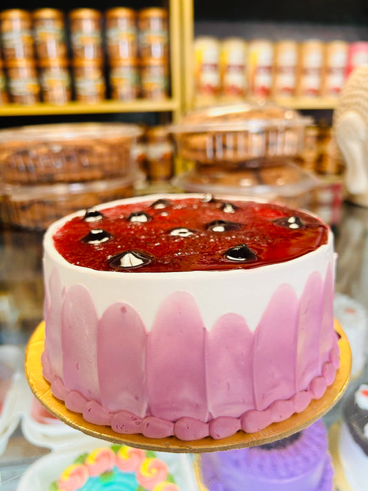 Blueberry Bliss Eggless Cake